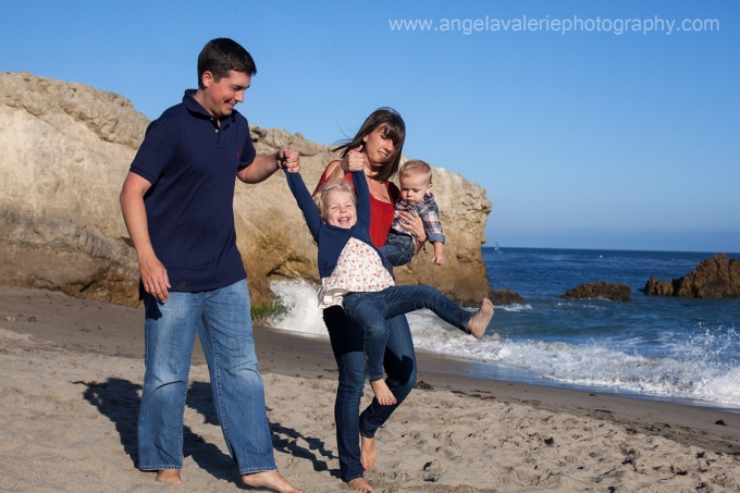 Leo Carrillo Beach Family Photography
